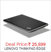 LENOVO THINKPAD EDGE E-130 CORE i3-2375/4GB/500GB/11.6INCH/DOS/LENOVO BAG/FREE MCAFFEE ANTIVIRUS INTERNET SECURITY 3YEARS