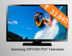 Samsung 43F4100 (Joy Series) PDP Television