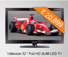Videocon 32 Inch VJB32FM-B1 Full HD SLIM LED TV