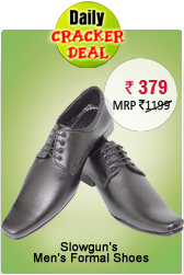 Slowgun's Men's Formal Shoes at Rs. 379