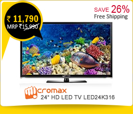 Micromax 24 inch HD LED TV LED24K316 at Rs.11,790