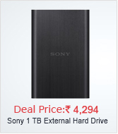 Sony HD-E1 2.5 Inch 1 TB External Hard Drive