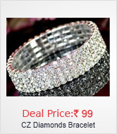 CZ DIAMONDS BRACELET-4 LINE