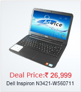 Dell Inspiron N3421-W560711 Laptop (Intel Core i3 3rd Gen/6 GB/500 GB/Ubuntu)