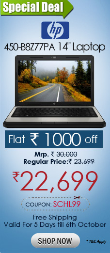 HP 450-B8Z77PA 14inch Laptop