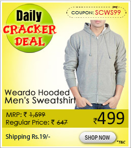 Weardo Hooded Men's Sweatshirt