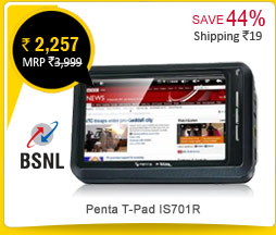 BSNL Penta T-Pad IS701R Rs. 2,257