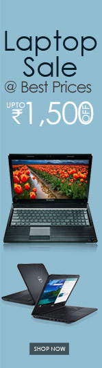 Laptop Sale Upto Rs. 1,500 off
