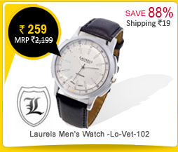 Laurels Men's Watch -Lo-Vet-102 Rs. 259
