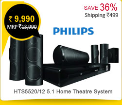 Philips HTS5520/12 5.1 Home Theatre System Rs.9,990