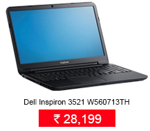 Dell Inspiron 3521 W560713TH (Intel Core i3 3rd Generation/4 GB Ram/500 GB HDD)