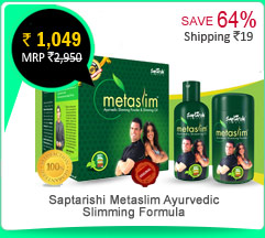 Saptarishi Metaslim  Ayurvedic Slimming Formula Rs. 1,049