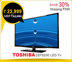 Toshiba 32PS200 LED Television Rs. 23,790