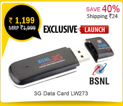 BSNL 3G Data Card  LW273 Rs. 1,199