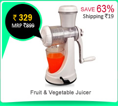 Fruit & Vegetable Juicer Rs. 329