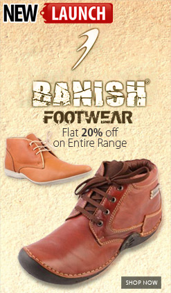 Banish Footwear flat 20% off