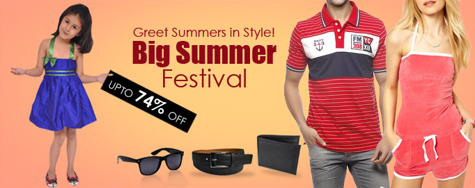 Big Summer Festival upto 75% off