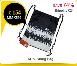 MTV String Bag Rs. 154