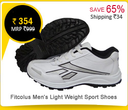 Fitcolus Men's Light Weight Sport Shoes Rs. 354