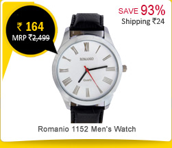 Romanio 1152 Men's Watch Rs. 164