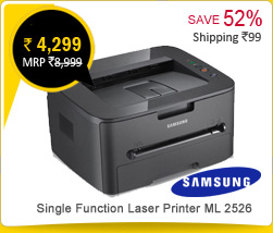 Samsung Single Function Laser Printer ML 2526 Rs. 4,299