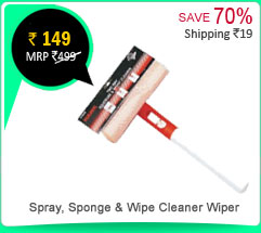 Spray, Sponge & Wipe Cleaner Wiper