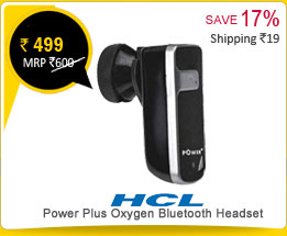 HCL Power Plus Oxygen Bluetooth Headset