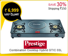 Prestige Combination Cooktop Hybrid GTIC 03L