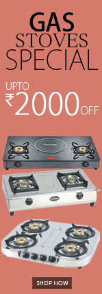 Gas Stoves Special Upto Rs. 2,000 off