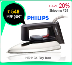 Philips HD1134 Dry Iron Rs. 549