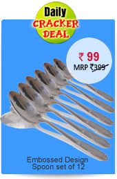 Embossed Design Spoon set of 12 Rs. 99