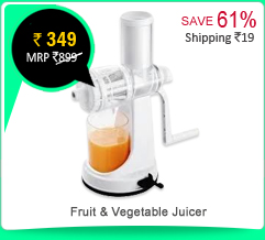 Fruit & Vegetable Juicer Rs. 349