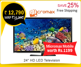 Micromax L 31L24F 24 inches Full HD LED Television Rs. 12,790