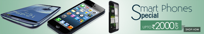Smartphones Special upto Rs. 2000 off