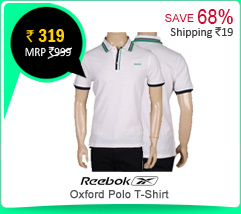 Reebok Oxford Polo T-Shirt (white)