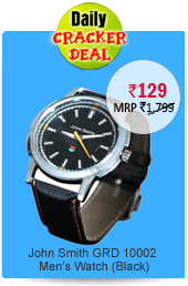 John Smith GRD 10002 Men's Watch (Black) Rs. 129