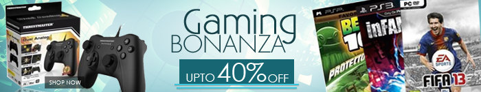 Gaming Bonanza upto 40% off 