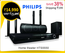 Philips Home theater HTS5550 Rs. 14,990