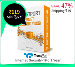 TrustPort Internet Security-1Pc 1 Year Rs. 119