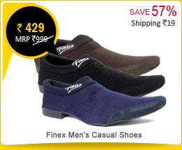 Finex Men's Casual Shoes