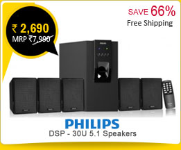 Philips DSP - 30U 5.1 Speakers