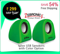 Zebronics Igloo USB Speaker