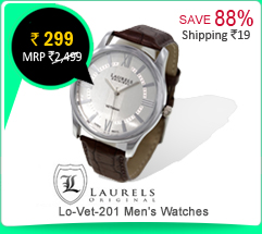 Laurels Lo-Vet-201 Men's Watch Rs. 299/-