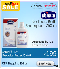 Chicco No Tears Bath Shampoo- 750 ml