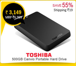 Toshiba 500GB Canvio Portable External 2.5" Hard Drive USB 3.0  HDD