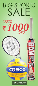 Big Sports Sale Upto Rs. 1,000