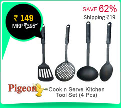 Pigeon Cook n Serve Kitchen Tool Set (4 Pcs)