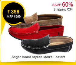 Anger Beast Stylish Men's Loafers Rs. 399