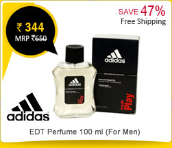 Adidas EDT Perfume 100 ml (For  Men) Rs. 344