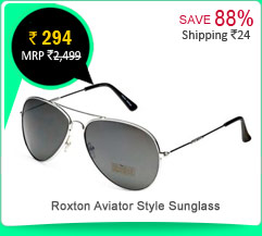 Roxton  Aviator Style Sunglass Rs. 294